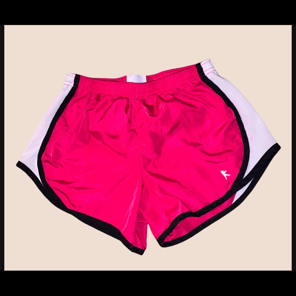 Pink girls Athletic shorts.